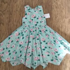 Tommy Bahama Summer Tropical Dress Turquoise